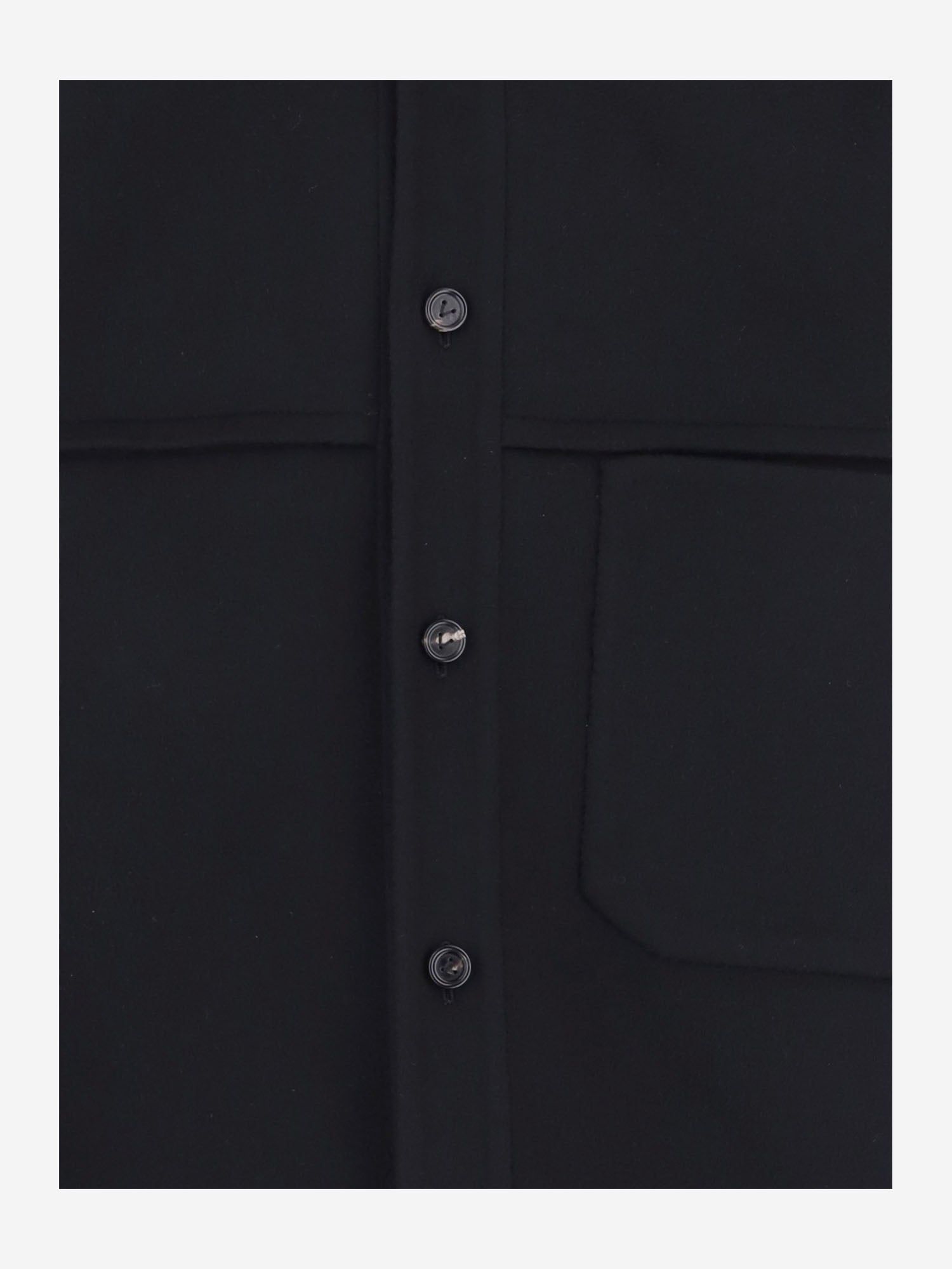 CAMICIA IN lana e cashmere 874951 V6NZ01010 BOTTEGA VENETA 