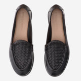MOCASSINI IN NAPPA CON MOTIVO INTRECCIATO 876126 VBSDO2006 BOTTEGA VENETA 