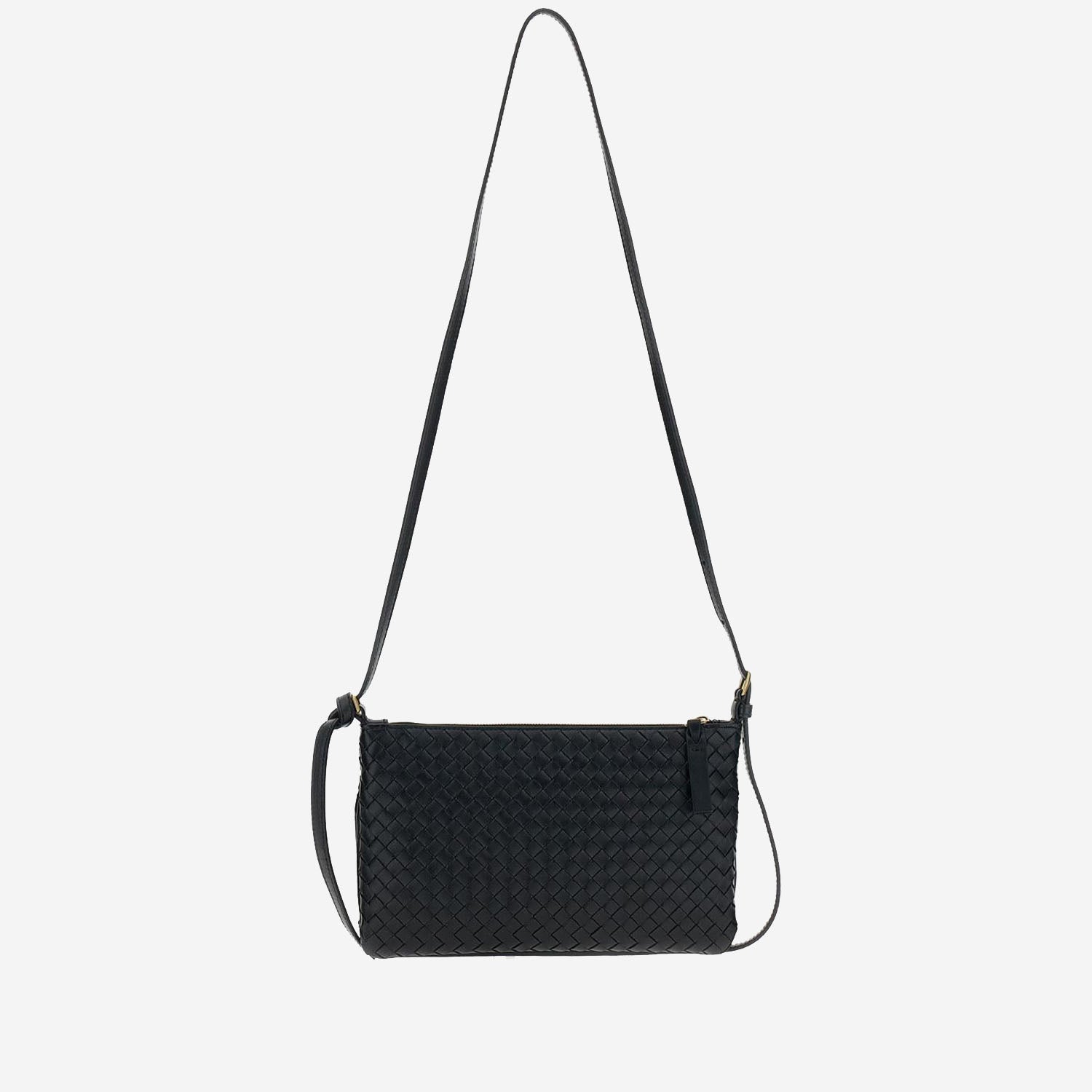 MINI BORSA A TRACOLLA INTRECCIATA IN PELLE 876625 V0HW01007 BOTTEGA VENETA 