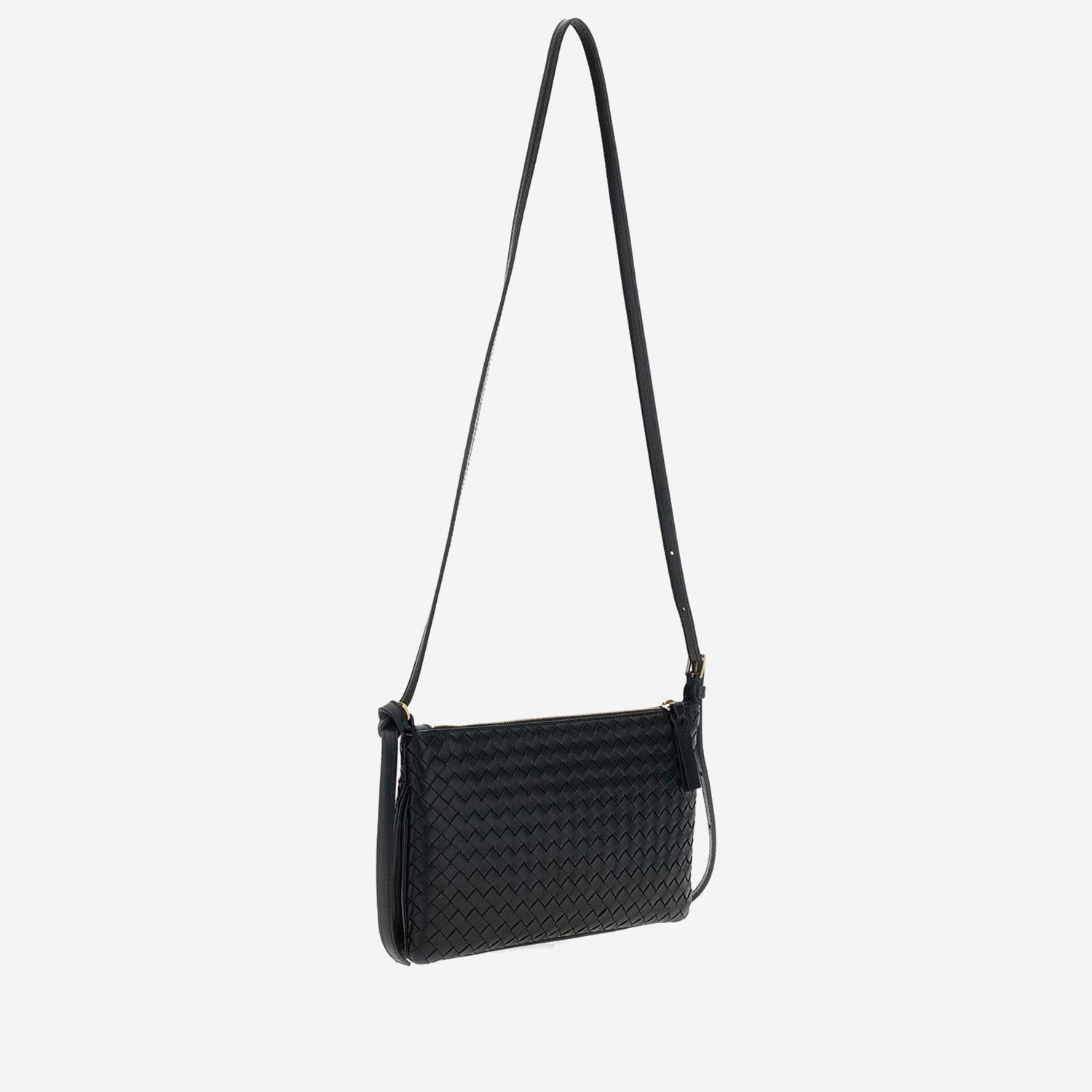 MINI BORSA A TRACOLLA INTRECCIATA IN PELLE 876625 V0HW01007 BOTTEGA VENETA 