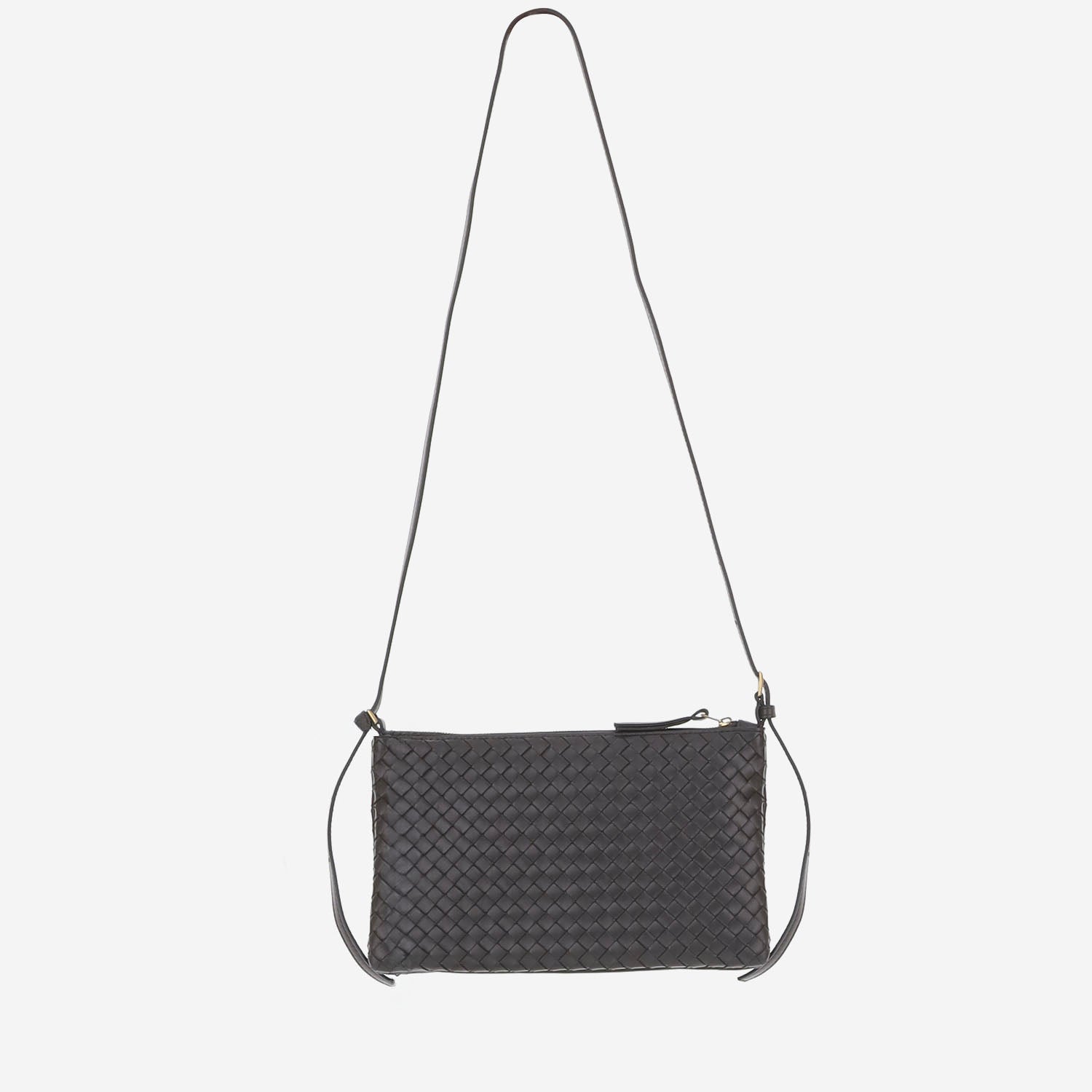 BORSA A TRACOLLA MINI INTRECCIATA IN PELLE 876625 V0HW02094 BOTTEGA VENETA 