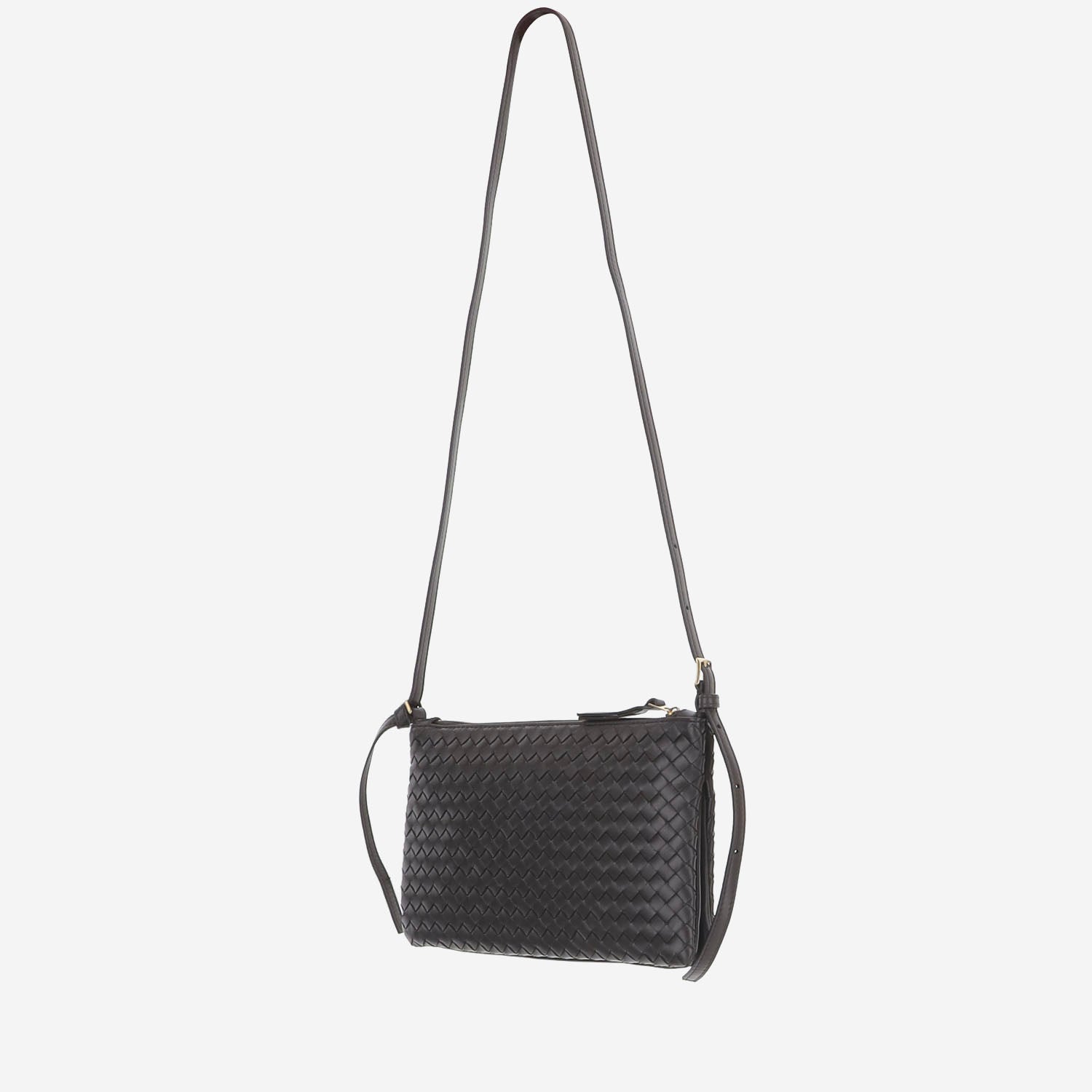 BORSA A TRACOLLA MINI INTRECCIATA IN PELLE 876625 V0HW02094 BOTTEGA VENETA 