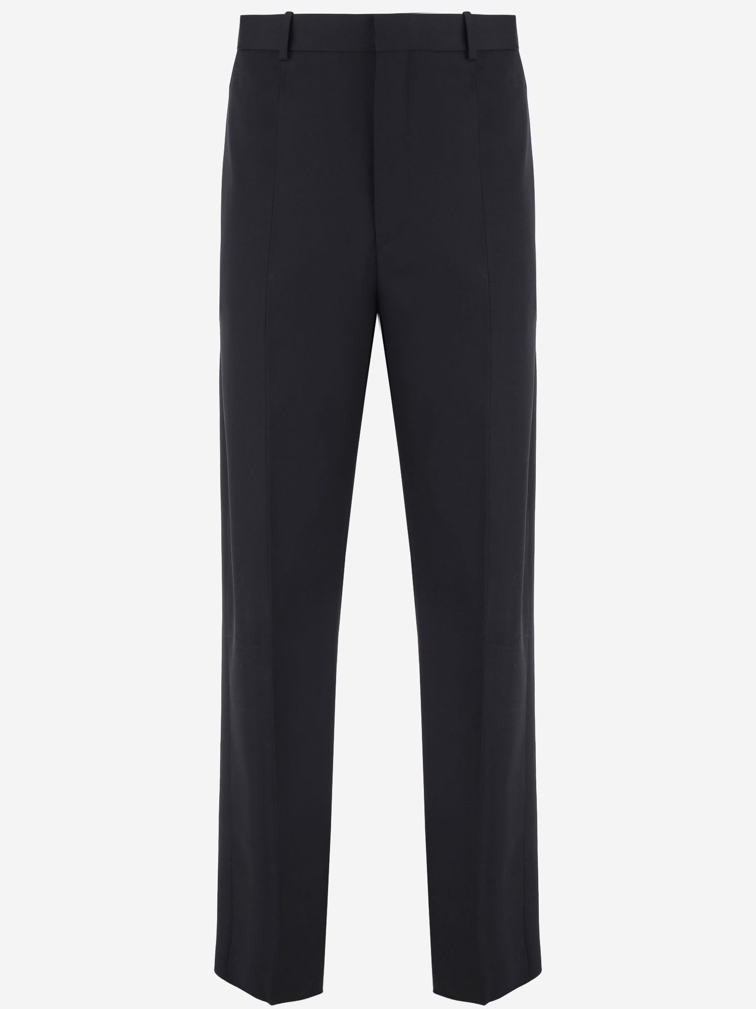 PANTALONI SARTORIALI IN LANA A001PE V66I01010 BOTTEGA VENETA 