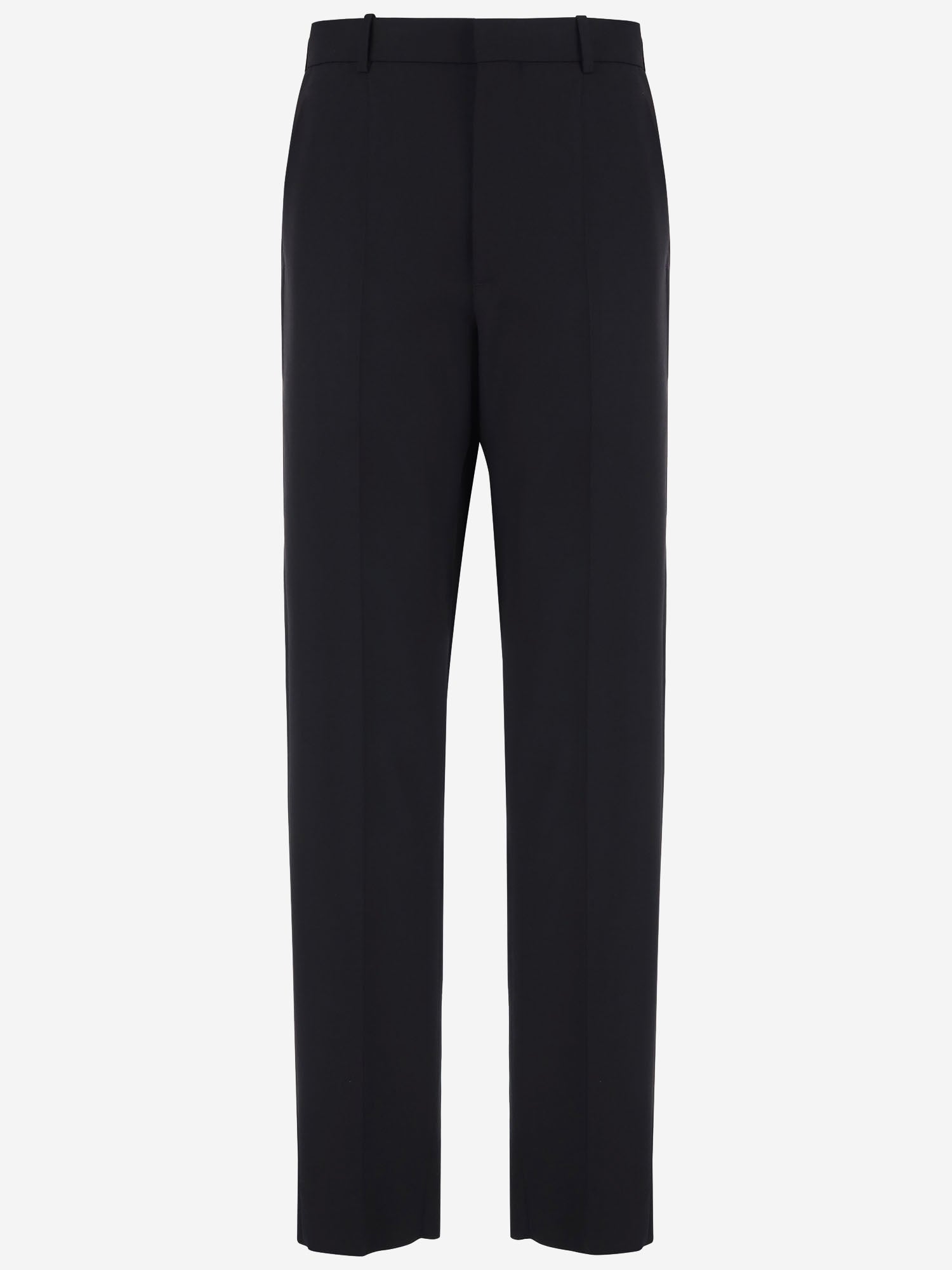 PANTALONI IN LANA GRAIN DE POUDRE A003XT V66I01010 BOTTEGA VENETA 