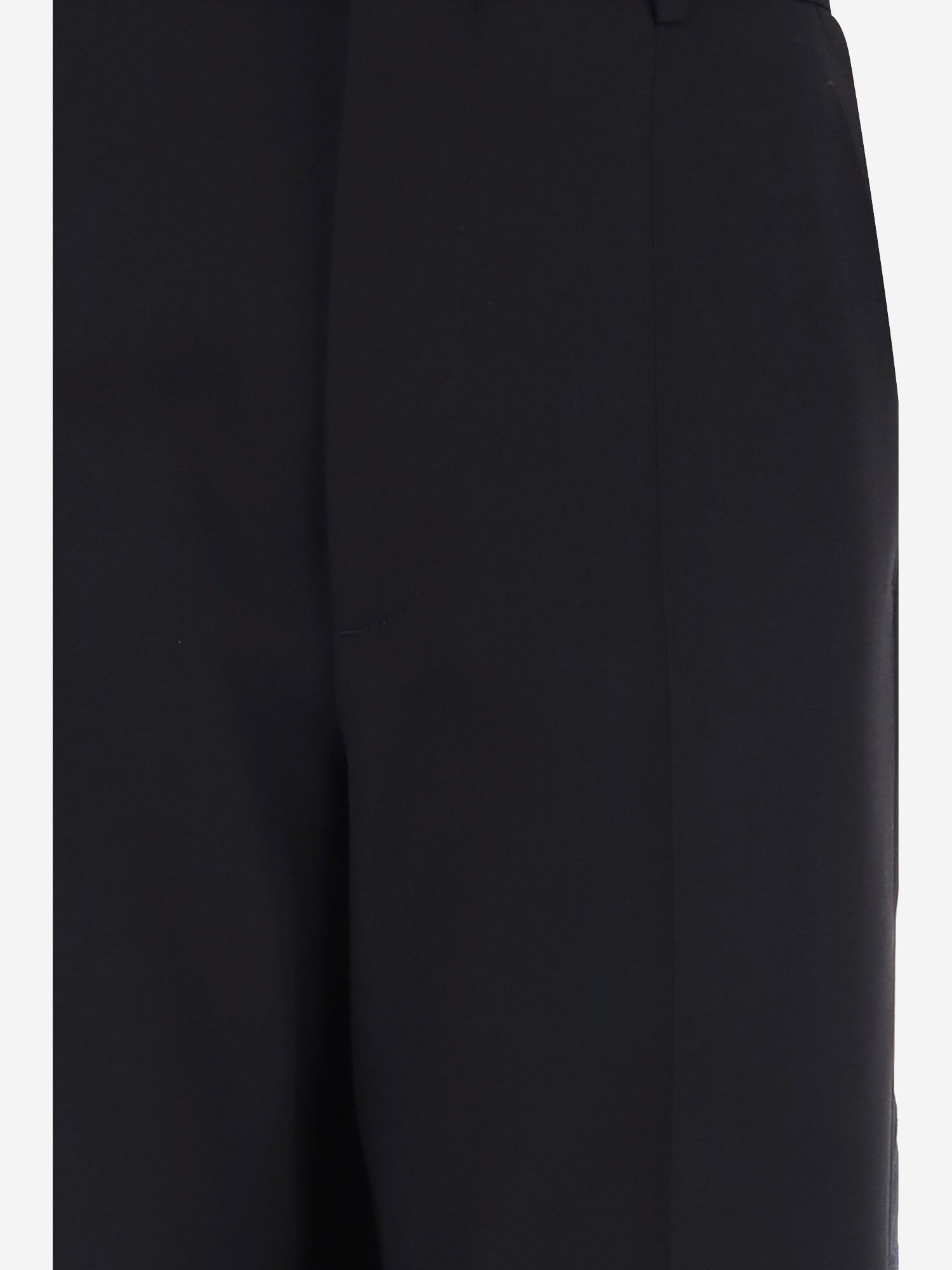 PANTALONI IN LANA GRAIN DE POUDRE A003XT V66I01010 BOTTEGA VENETA 