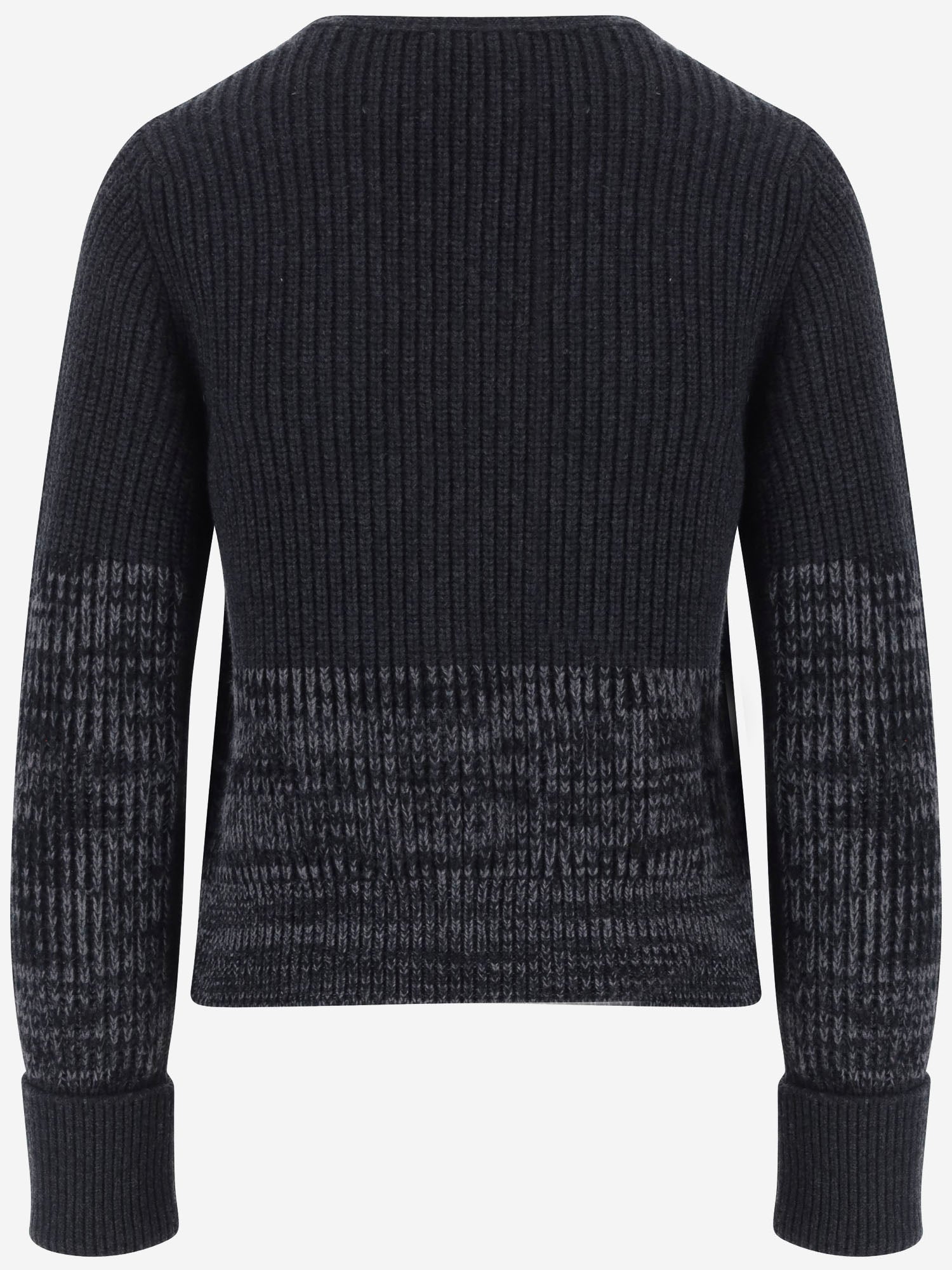 Cardigan in lana e cashmere con lavorazione a coste A004OD V6WI01994 BOTTEGA VENETA 