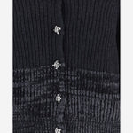 Cardigan in lana e cashmere con lavorazione a coste A004OD V6WI01994 BOTTEGA VENETA 
