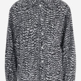 CAMICIA IN VISCOSA STAMPATA A004PC V71G01781 BOTTEGA VENETA 