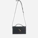 POCHETTE ANDIAMO IN PELLE CON MOTIVO INTRECCIATO A005PO V0HW01019 BOTTEGA VENETA 
