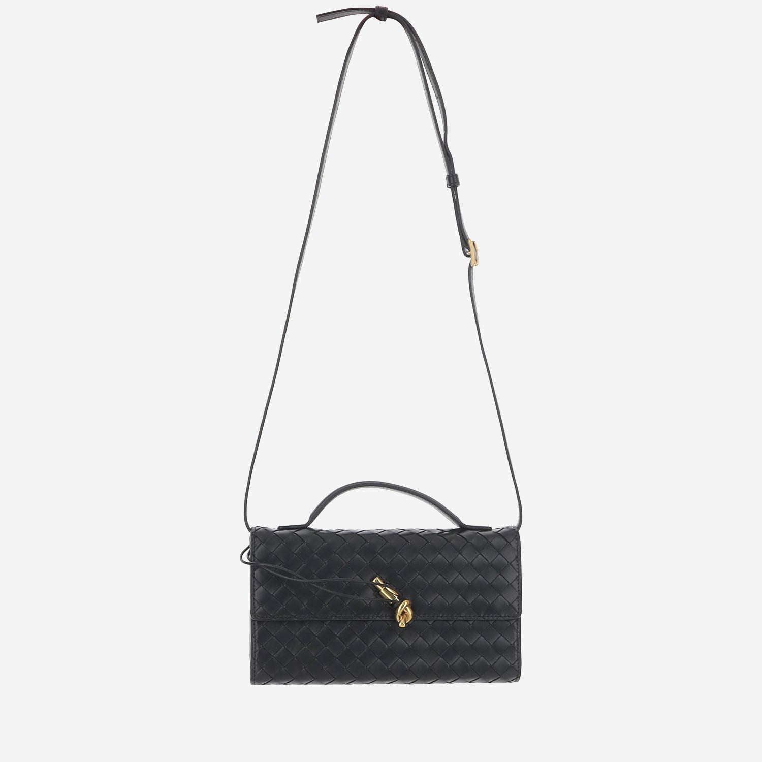 POCHETTE ANDIAMO IN PELLE CON MOTIVO INTRECCIATO A005PO V0HW01019 BOTTEGA VENETA 