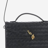 POCHETTE ANDIAMO IN PELLE CON MOTIVO INTRECCIATO A005PO V0HW01019 BOTTEGA VENETA 