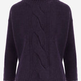 MAGLIA A TRECCIA IN LANA  E CASHMERE S2B141 503 BRUNO MANETTI 