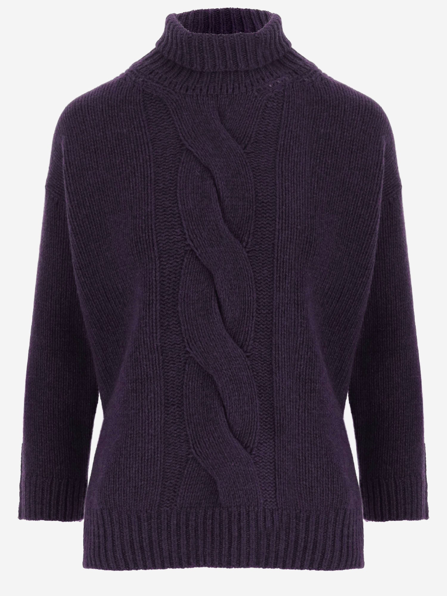 MAGLIA A TRECCIA IN LANA  E CASHMERE S2B141 503 BRUNO MANETTI 