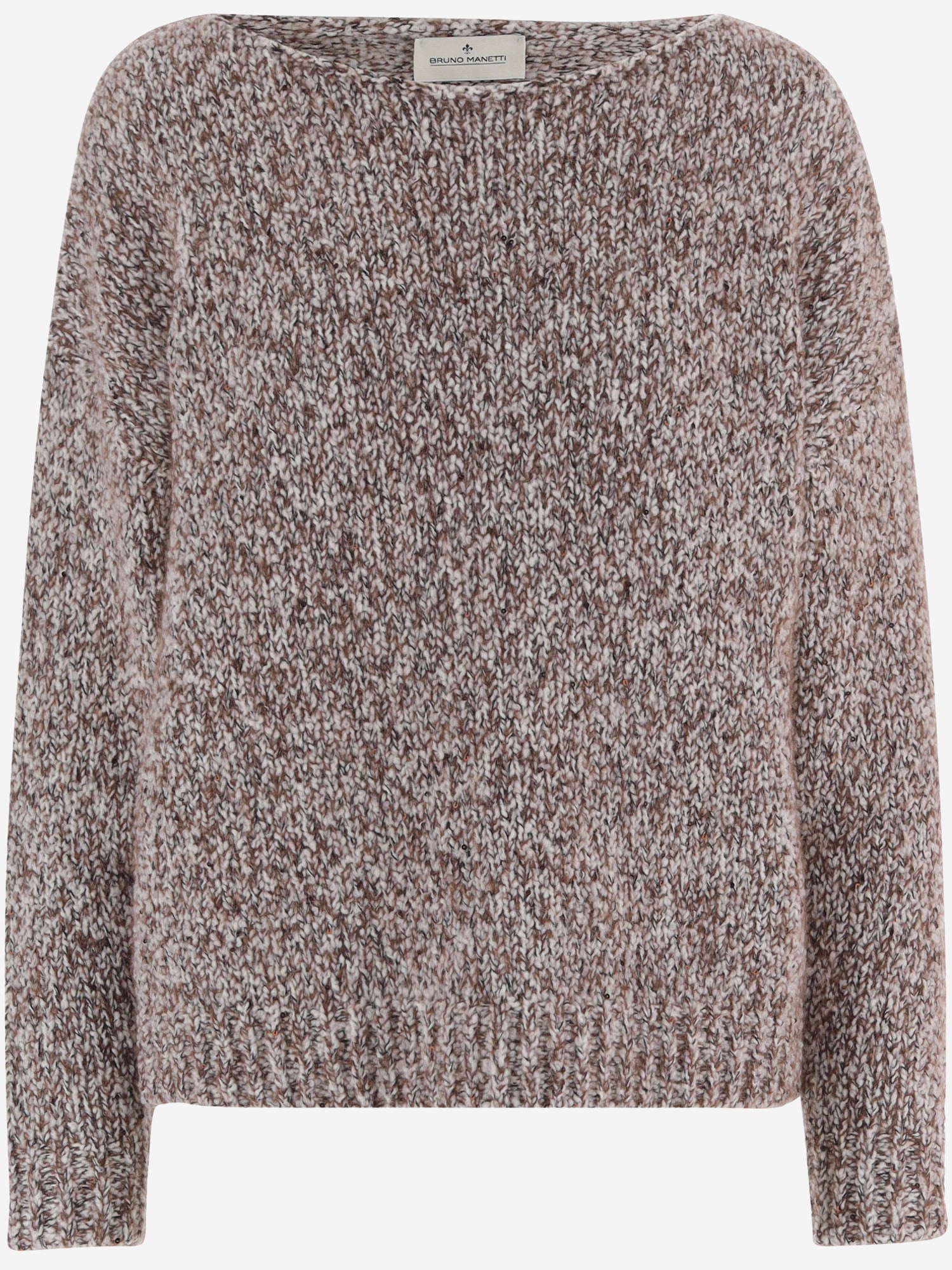 MAGLIA IN MISTO LANA E ALPACA S2H100 400 BRUNO MANETTI 