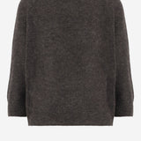 MAGLIONE IN MISTO ALPACA E LANA S2R100 400 BRUNO MANETTI 