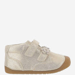 SNEAKERS IN PELLE CON APPLICAZIONI FLOREALI BG101230 1203 BUNDGAARD KIDS 
