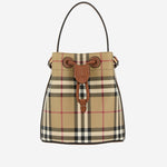 BORSA BUCKET CON MOTIVO CHECK 8100486  BURBERRY 