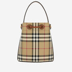 BORSA BUCKET CON MOTIVO CHECK 8100486  BURBERRY 