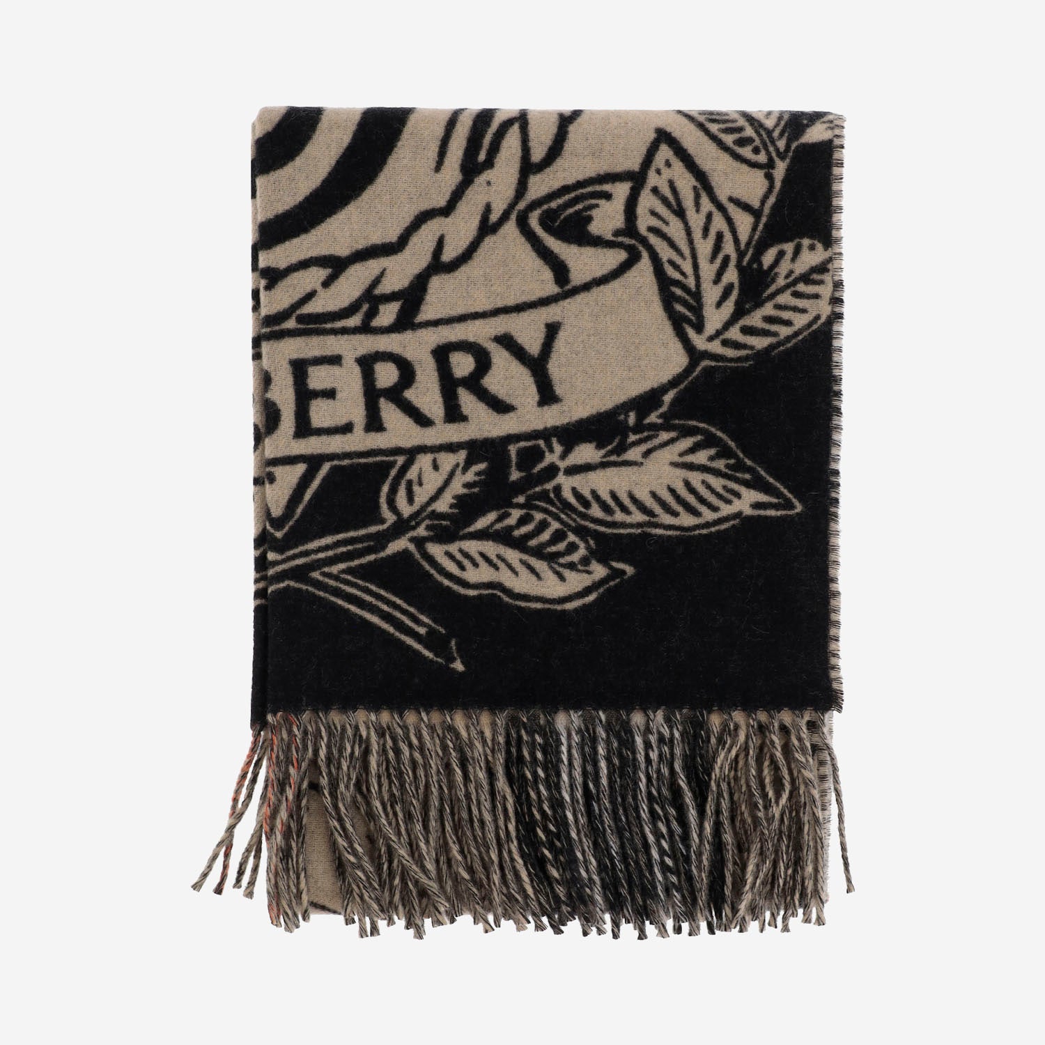 SCIARPA IN CASHMERE CON LOGO 8109374 SAND BURBERRY 