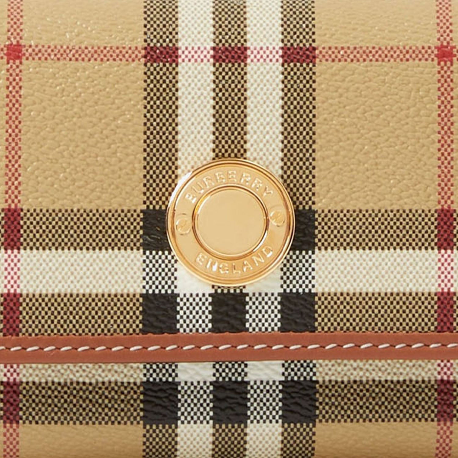 PORTAFOGLIO VINTAGE CHECK 8109800 VNTGCHKBRIARBROWN BURBERRY 