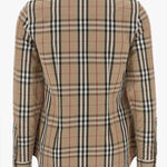 CAMICIA IN COTONE CON MOTIVO CHECK 8111847 ARCHIVEBEIGEIPCHK BURBERRY 