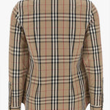 CAMICIA IN COTONE CON MOTIVO CHECK 8111847 ARCHIVEBEIGEIPCHK BURBERRY 