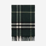 SCIARPA CHECK IN CASHMERE 8112629 ANCHORGREEN BURBERRY 