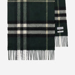 SCIARPA CHECK IN CASHMERE 8112629 ANCHORGREEN BURBERRY 