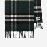 SCIARPA CHECK IN CASHMERE 8112629 ANCHORGREEN BURBERRY 