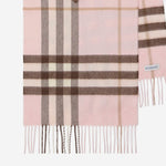 SCIARPA IN CASHMERE CON MOTIVO CHECK 8113947 BOWPINK BURBERRY 