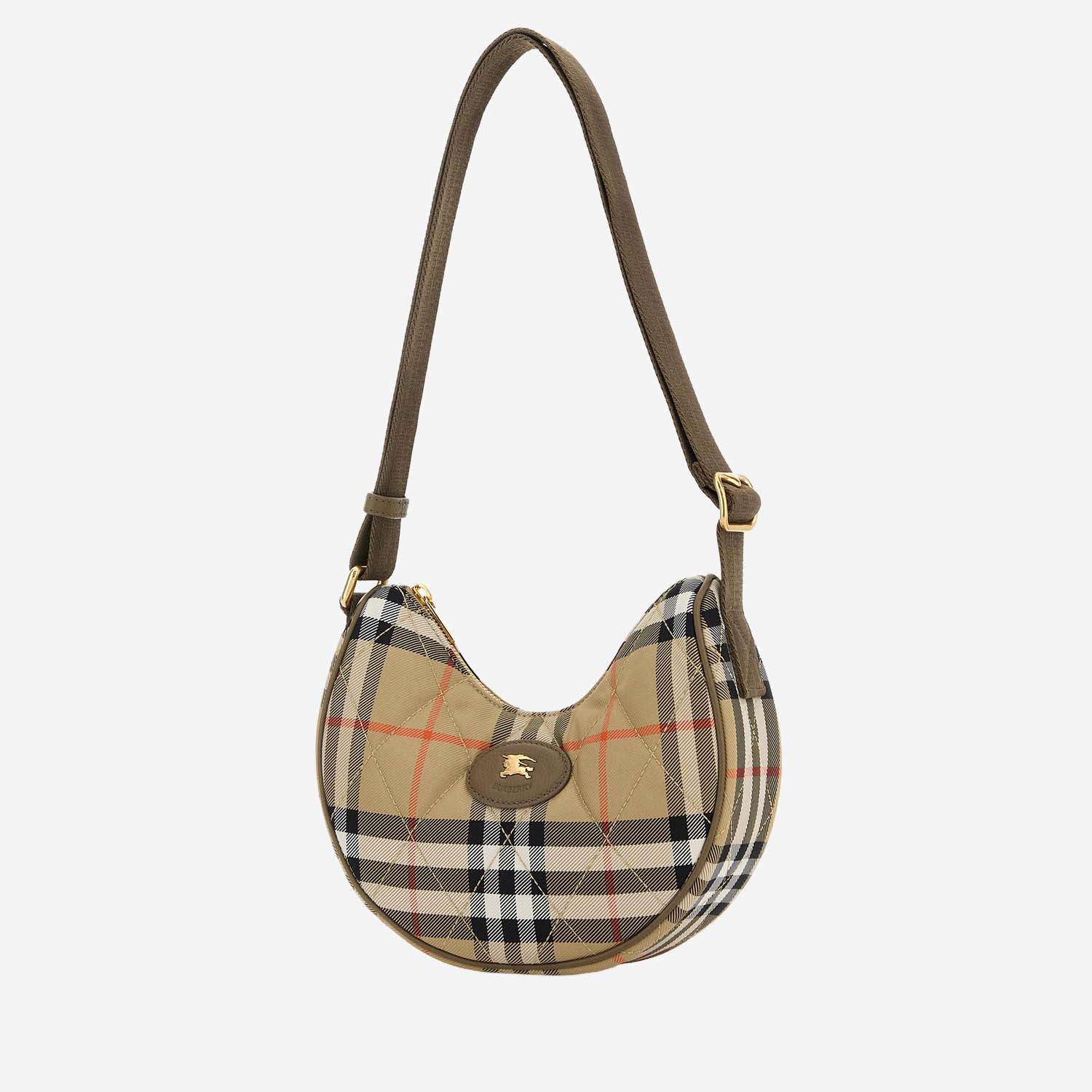 BORSA A TRACOLLA CON MOTIVO CHECK 8122136  BURBERRY 