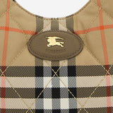 BORSA A TRACOLLA CON MOTIVO CHECK 8122136  BURBERRY 