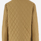 GIUBBOTTO TRAPUNTATO CON COLLETTO IN VELLUTO 8122745 CAMEL BURBERRY 