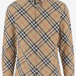 CAMICIA IN COTONE CON MOTIVO CHECK 8123166 SANDIPCHECK BURBERRY 