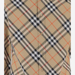 CAMICIA IN COTONE CON MOTIVO CHECK 8123166 SANDIPCHECK BURBERRY 