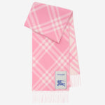 SCIARPA IN CASHMERE CON MOTIVO A CHECK 8124074 SUGARPINK BURBERRY 