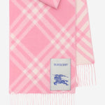 SCIARPA IN CASHMERE CON MOTIVO A CHECK 8124074 SUGARPINK BURBERRY 