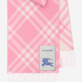 SCIARPA IN CASHMERE CON MOTIVO A CHECK 8124074 SUGARPINK BURBERRY 