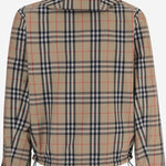 GIACCA NEWPORT CHECK REVERSIBILE 8126536 SANDIPCHECK BURBERRY 