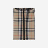 GIACCA NEWPORT CHECK REVERSIBILE 8126536 SANDIPCHECK BURBERRY 