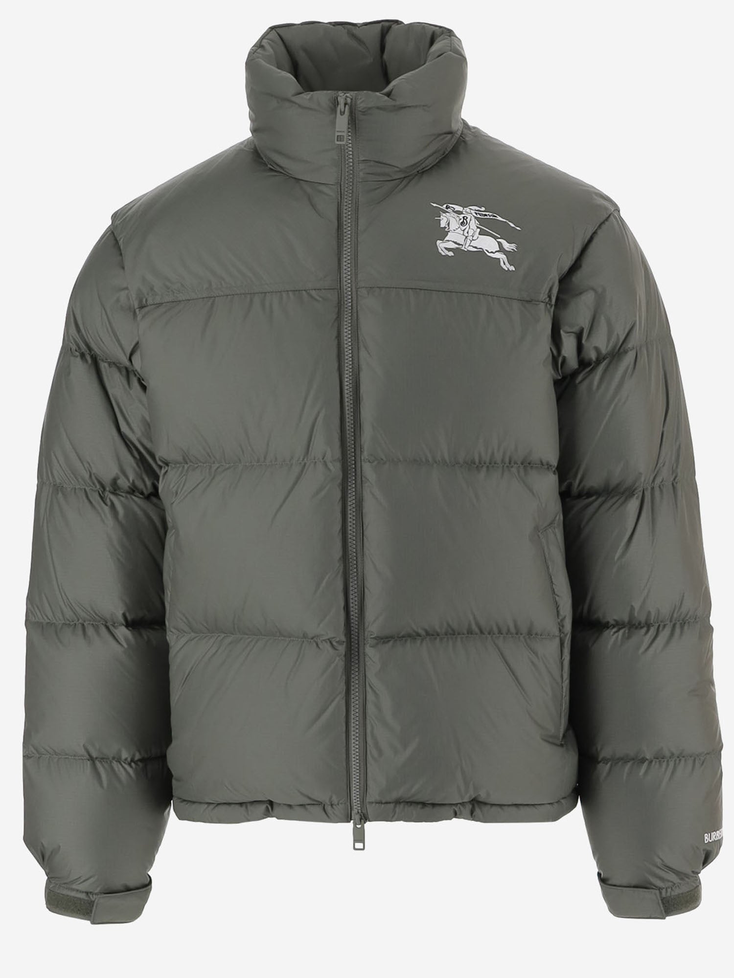 PIUMINO IMBOTTITO CON LOGO 8129225 DARKSAGEGREEN BURBERRY 