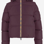 PIUMINO IMBOTTITO IN NYLON CON MANICHE REMOVIBILI 8129492 VINEYARDRED BURBERRY 