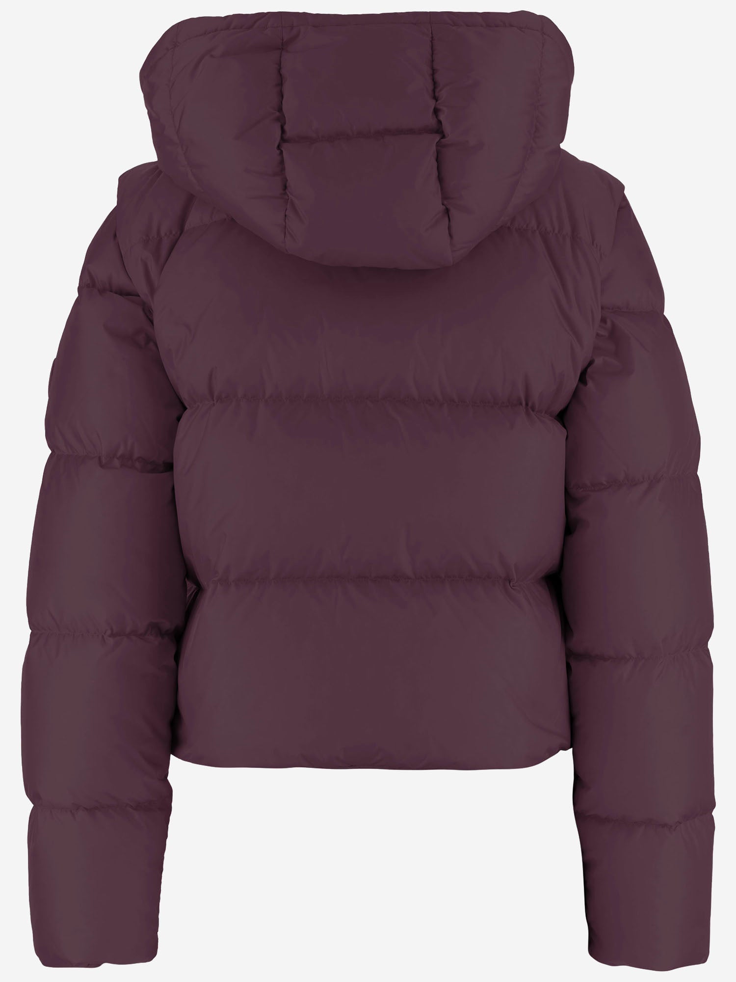 PIUMINO IMBOTTITO IN NYLON CON MANICHE REMOVIBILI 8129492 VINEYARDRED BURBERRY 
