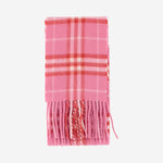 SCIARPA CHECK IN CASHMERE 8130283 GLAZEPINK BURBERRY 