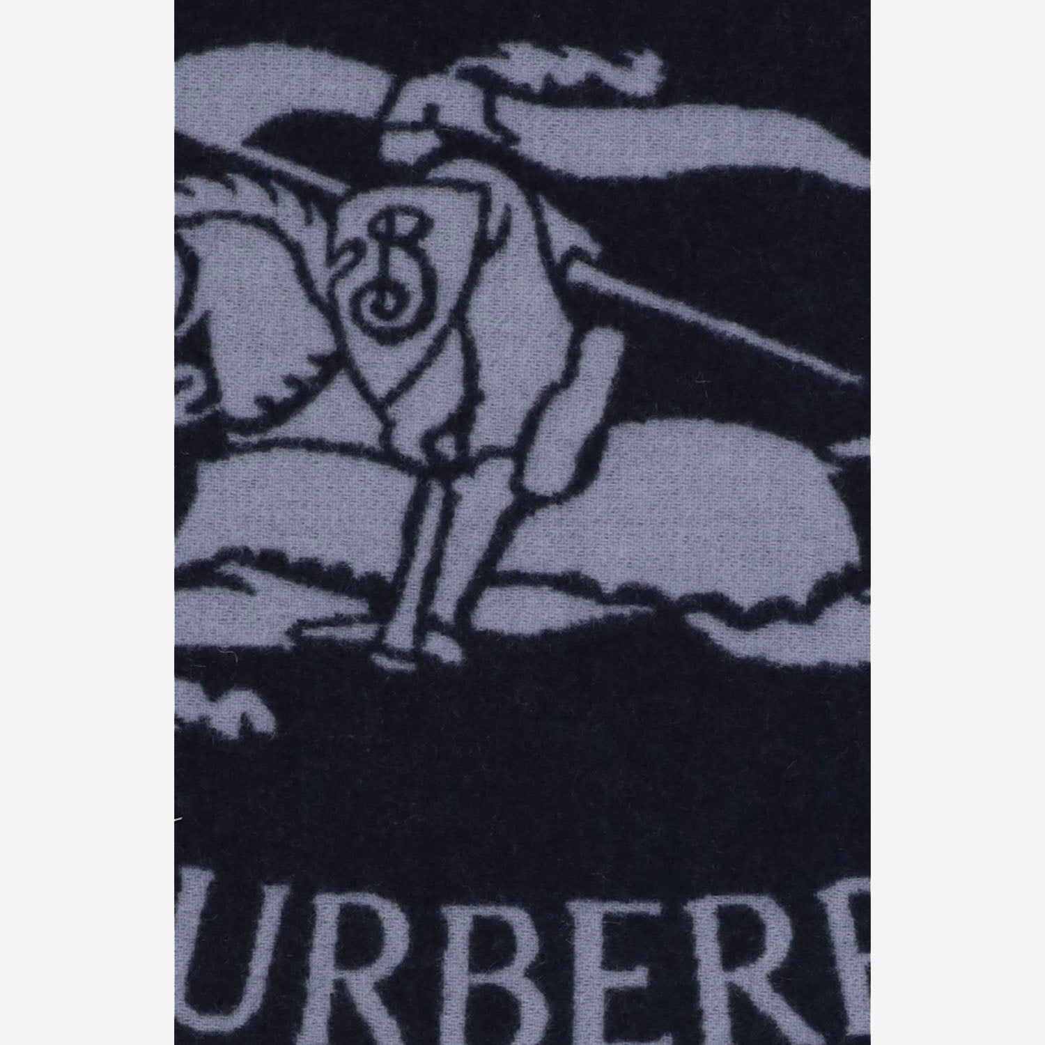 SCIARPA REVERSIBILE IN CASHMERE CON LOGO 8130404 BANKBLUE BURBERRY 