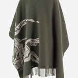 CAPPA REVERSIBILE IN MISTO LANA 8130428 PEAGREEN BURBERRY 