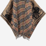 Mantella reversibile in lana 8130447 ARCHIVEBEIGE BURBERRY 