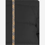 PIUMINO IMBOTTITO IN NYLON CON MANICHE REMOVIBILI 8131354 BLACK BURBERRY 