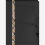 PIUMINO IMBOTTITO IN NYLON CON MANICHE REMOVIBILI 8131354 BLACK BURBERRY 