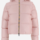 PIUMINO IMBOTTITO IN NYLON CON MANICHE REMOVIBILI 8131356 PEONYPINK BURBERRY 